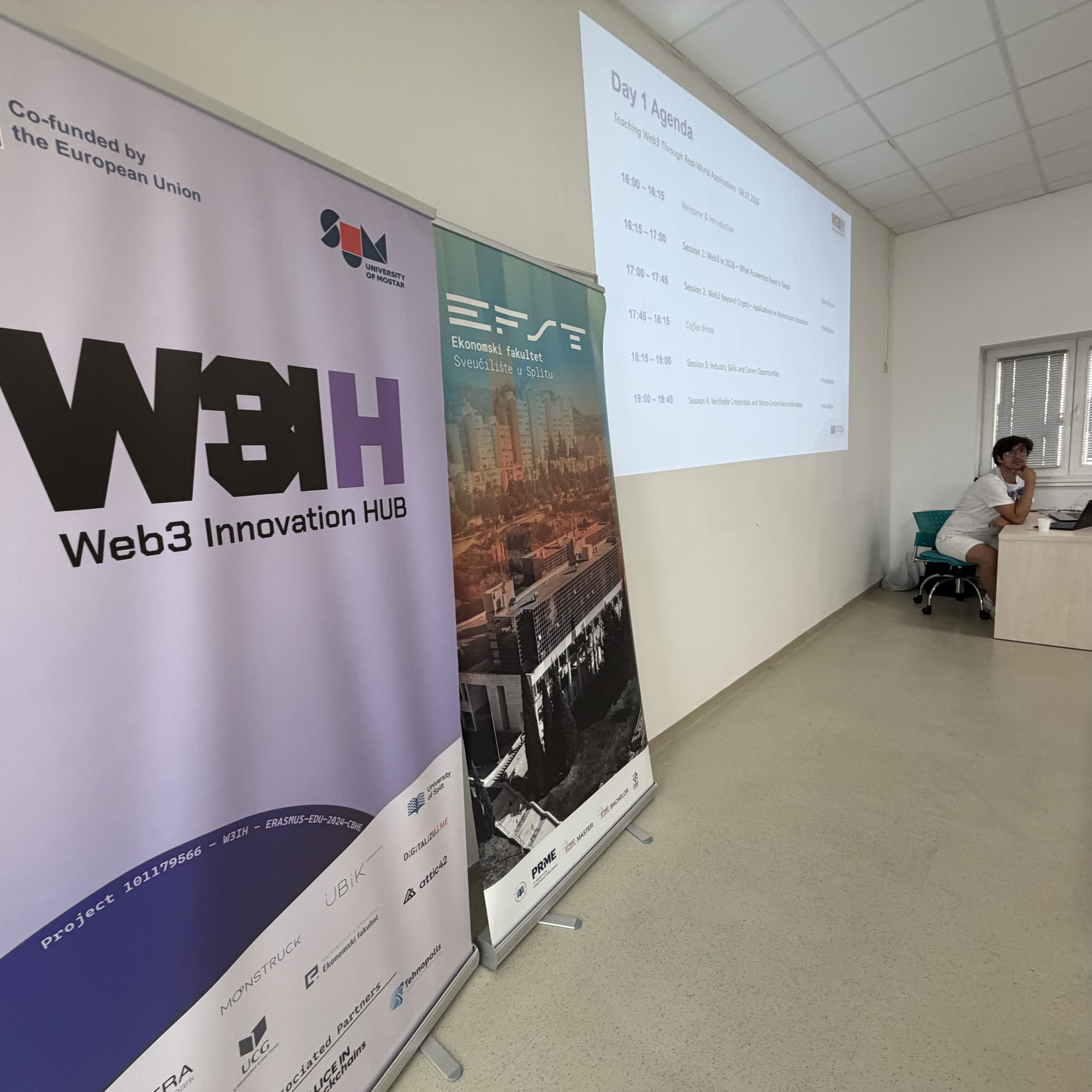 W3IH Masterclass session in Split